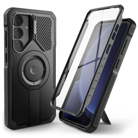 Etui Tech-Protect Kevlar MagSafe+ na Samsung Galaxy S25 - czarne Etui Tech-Protect Kevlar MagSafe+ na Samsung Galaxy S25 - czarne