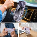 Etui Tech-Protect Liquid Silicone MagSafe na Samsung Galaxy S25 - fioletowe