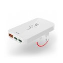 Ładowarka Hama GaN 65W 2x USB-C 1x USB-A składana - biała