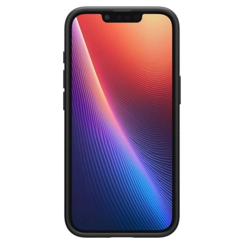 Etui Spigen Liquid Air na iPhone 16e - czarny mat Etui Spigen Liquid Air na iPhone 16e - czarny mat