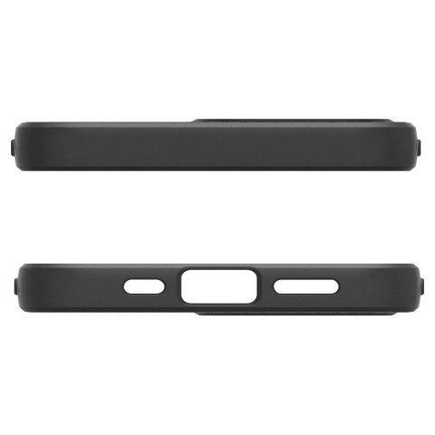 Etui Spigen Liquid Air na iPhone 16e - czarny mat Etui Spigen Liquid Air na iPhone 16e - czarny mat