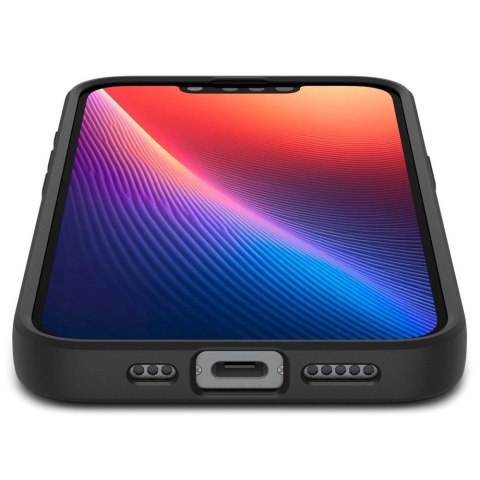 Etui Spigen Liquid Air na iPhone 16e - czarny mat Etui Spigen Liquid Air na iPhone 16e - czarny mat