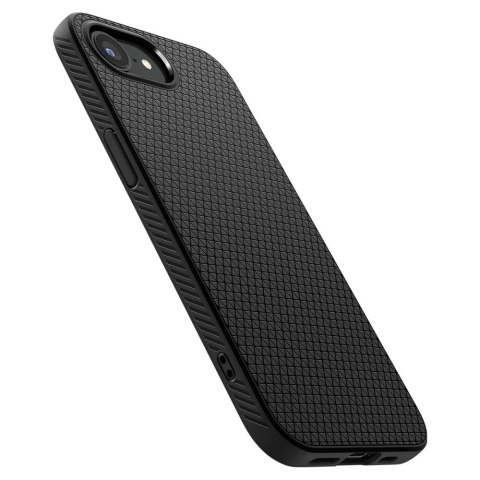 Etui Spigen Liquid Air na iPhone 16e - czarny mat Etui Spigen Liquid Air na iPhone 16e - czarny mat