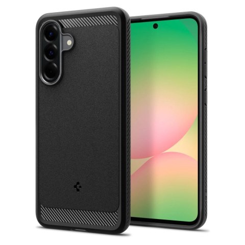Etui Spigen Rugged Armor na Samsung Galaxy A56 5G - czarne Etui Spigen Rugged Armor na Samsung Galaxy A56 5G - czarne