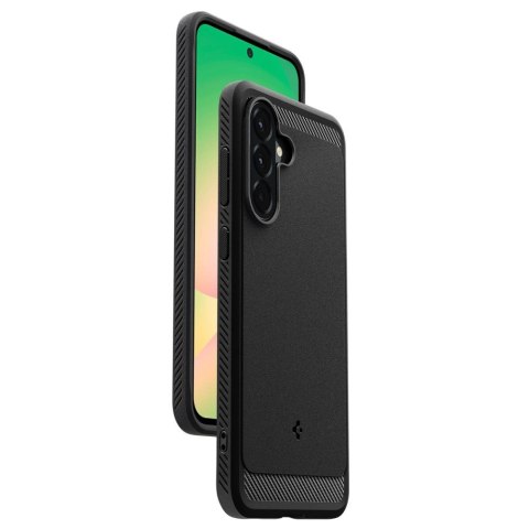 Etui Spigen Rugged Armor na Samsung Galaxy A56 5G - czarne Etui Spigen Rugged Armor na Samsung Galaxy A56 5G - czarne