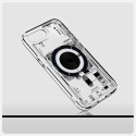 Etui Spigen Ultra Hybrid MagSafe na iPhone 16e Neo One - przezroczyste