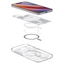 Etui Spigen Ultra Hybrid MagSafe na iPhone 16e Zero One - białe