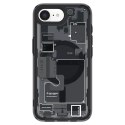 Etui Spigen Ultra Hybrid MagSafe na iPhone 16e Zero One - czarne