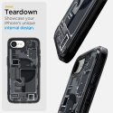 Etui Spigen Ultra Hybrid MagSafe na iPhone 16e Zero One - czarne
