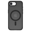 Etui Spigen Ultra Hybrid MagSafe na iPhone 16e - czarne, półprzezroczyste