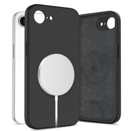 Etui Tech-Protect Liquid Silicone MagSafe na iPhone 16e - czarne