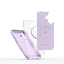 Etui Tech-Protect Liquid Silicone MagSafe na iPhone 16e - fioletowe