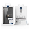 Etui skórzane Dux Ducis Lawa na iPhone 15 - szare