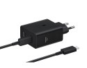 Ładowarka Samsung USB-C 50W z kablem USB-C - czarna