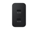 Ładowarka Samsung USB-C 50W z kablem USB-C - czarna