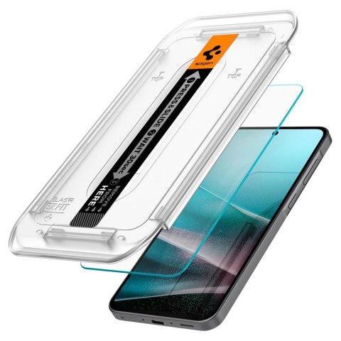 Szkło hartowane Spigen Glas.TR "Ez Fit" 2-pack na Samsung Galaxy A36 5G - przezroczyste Szkło hartowane Spigen Glas.TR "Ez Fit" 2-pack na Samsung Galaxy A36 5G - przezroczyste