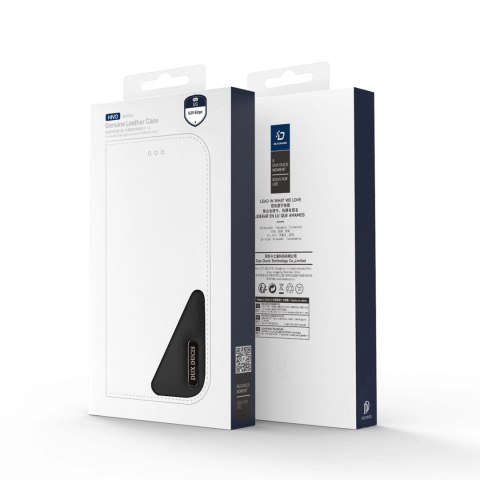 Etui Dux Ducis Hivo na Samsung Galaxy S25 Edge z klapką i ochroną RFID - czarne Etui Dux Ducis Hivo na Samsung Galaxy S25 Edge z klapką i ochroną RFID - czarne