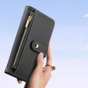 Etui skórzane Dux Ducis Lawa na iPhone 16e z odłączanym portfelem magnetycznym - czarne