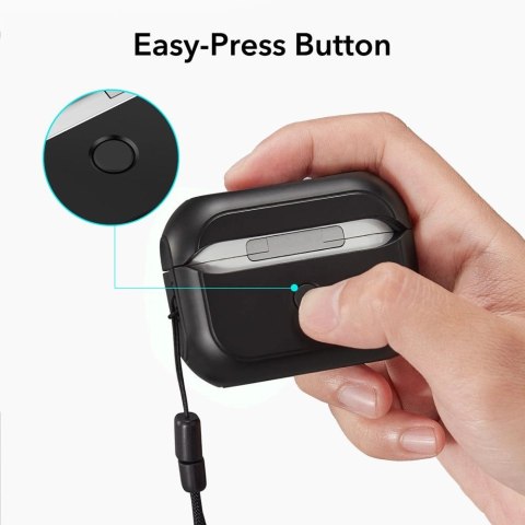 ESR Orbit Halolock z MagSafe na Apple AirPods Pro 1 / 2 - czarne ESR Orbit Halolock z MagSafe na Apple AirPods Pro 1 / 2 - czarne