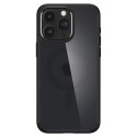 Etui Spigen Ultra Hybrid Mag z MagSafe na iPhone 15 Pro - przezroczysto-czarne