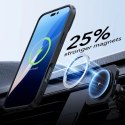 Etui ESR Classic Hybrid Kickstand Halolock MagSafe z podstawką + szkło hartowane na iPhone 16 Pro Max - przezroczyste z czarną r