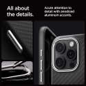 Etui Spigen Enzo Aramid Mag z MagSafe na iPhone 16 Pro - czarno-srebrne