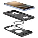 Etui Spigen Slim Armor Mag MagSafe na Samsung Galaxy S25 Ultra - czarne