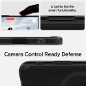 Etui Spigen Ultra Hybrid "T" MagSafe na iPhone 16e - półprzezroczysto-czarne