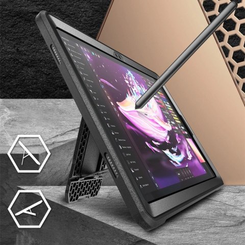 Etui Supcase Unicorn Beetle Pro na Samsung Galaxy Tab A9+ 11.0 X210 / X215 / X216 - czarne Etui Supcase Unicorn Beetle Pro na Samsung Galaxy Tab A9+ 11.0 X210 / X215 / X216 - czarne