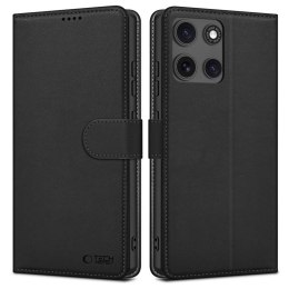 Etui Tech-Protect Wallet na Motorola Moto G15 / G15 Power - czarne
