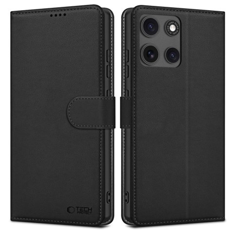 Etui Tech-Protect Wallet na Motorola Moto G15 / G15 Power - czarne Etui Tech-Protect Wallet na Motorola Moto G15 / G15 Power - czarne
