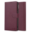 Etui Tech-Protect Wallet na Samsung Galaxy A56 5G - bordowe