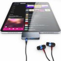 HUB Tech-Protect V6 4w1 USB-C - USB-A 3.0 / USB-C PD100W / HDMI / mini jack 3.5mm - szary
