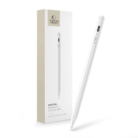 Rysik Tech-Protect Digital Stylus magnetyczny do iPada - biały Rysik Tech-Protect Digital Stylus magnetyczny do iPada - biały