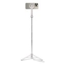 Selfie stick Spigen S571W MagSafe Bluetooth z tripodem - beżowy