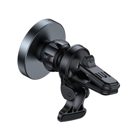 Uchwyt Tech-Protect MM15W-V5 samochodowy na telefon z ładowarką indukcyjną MagSafe 15W na kratkę nawiewu - czarny Uchwyt Tech-Protect MM15W-V5 samochodowy na telefon z ładowarką indukcyjną MagSafe 15W na kratkę nawiewu - czarny