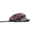 Mysz bezprzewodowa Hama MW-500 V2 z akumulatorem - bordowa