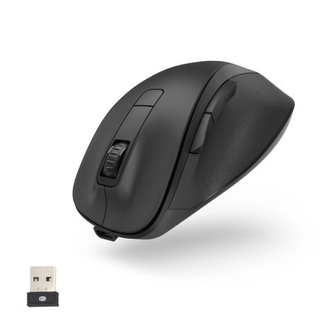 Mysz bezprzewodowa Hama MW-500 V2 z akumulatorem - czarna