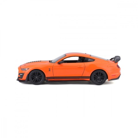 Model kompozytowy 2020 Mustang Shelby GT500 pomarańczowy 1:24 Model kompozytowy 2020 Mustang Shelby GT500 pomarańczowy 1:24