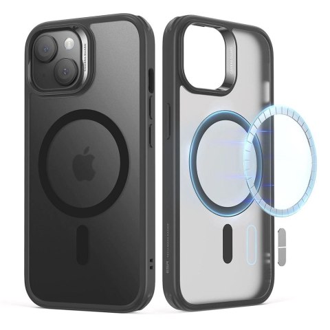 Etui ESR Classic Hybrid Halolock z MagSafe na iPhone 15 - matowo-czarne Etui ESR Classic Hybrid Halolock z MagSafe na iPhone 15 - matowo-czarne