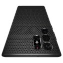 Etui Spigen Liquid Air na Samsung Galaxy S22 Ultra - czarny mat