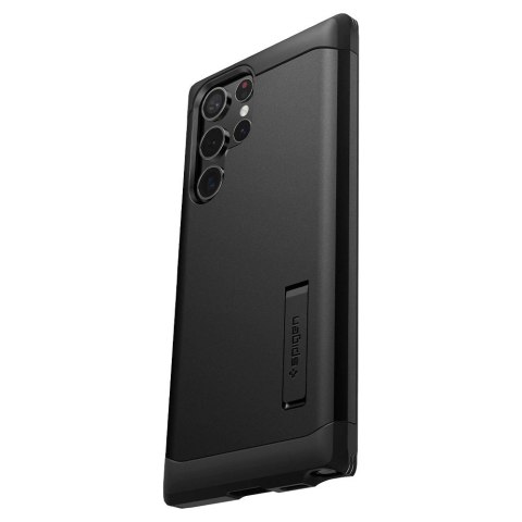 Etui Spigen Tough Armor na Samsung Galaxy S22 Ultra - czarne Etui Spigen Tough Armor na Samsung Galaxy S22 Ultra - czarne