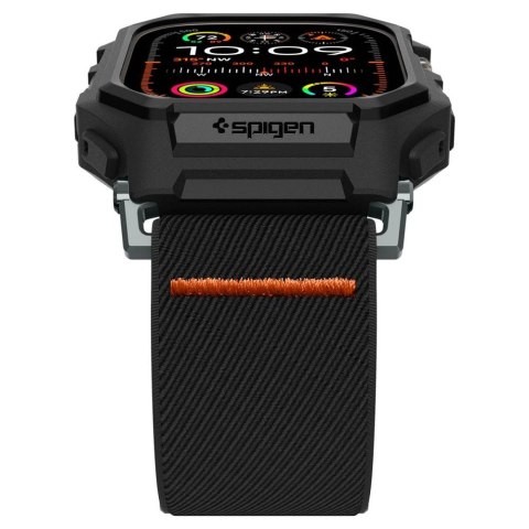 Etui z paskiem Spigen Lite Fit Pro na Apple Watch Ultra 1 / 2 (49 mm) - czarny mat Etui z paskiem Spigen Lite Fit Pro na Apple Watch Ultra 1 / 2 (49 mm) - czarny mat
