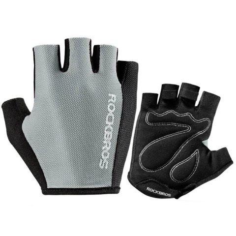 Rękawiczki rowerowe Rockbros S099GR rozmiar L - szare