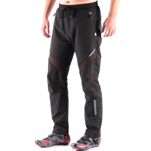 Spodnie rowerowe Rockbros YPK1007R rozmiar S - czarne Spodnie rowerowe Rockbros YPK1007R rozmiar S - czarne