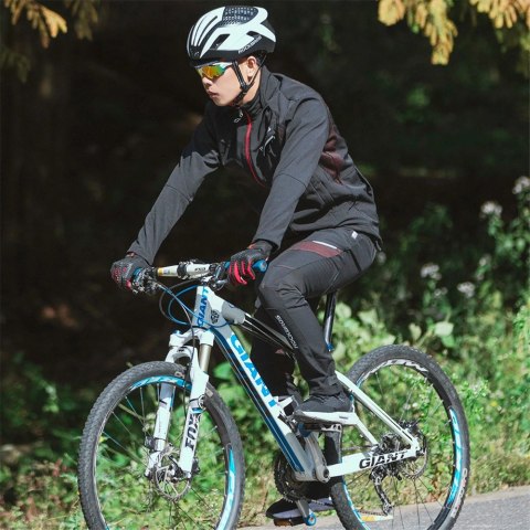 Spodnie rowerowe Rockbros YPK1007R rozmiar S - czarne Spodnie rowerowe Rockbros YPK1007R rozmiar S - czarne