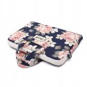 Torba Canvaslife Briefcase na laptopa 15-16'' - granatowo-różowa