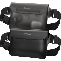 Torba Spigen Aqua Shield A620 wodoodporna biodrowa IPX8 - czarna 2 szt.