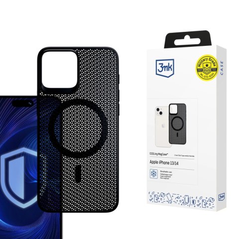 Etui 3mk COOLing MagCase na Apple iPhone 13/14 - czarne Etui 3mk COOLing MagCase na Apple iPhone 13/14 - czarne
