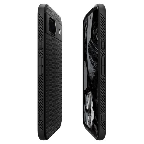 Etui Spigen Liquid Air na Google Pixel 8A - czarny mat Etui Spigen Liquid Air na Google Pixel 8A - czarny mat